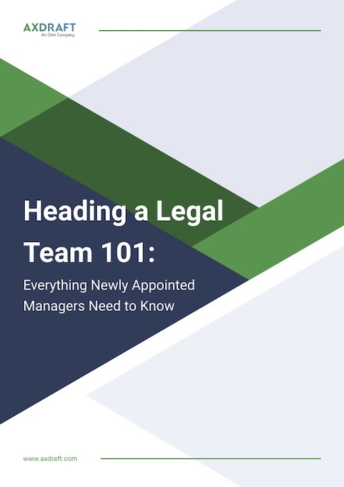 Heading a Legal Team 101
