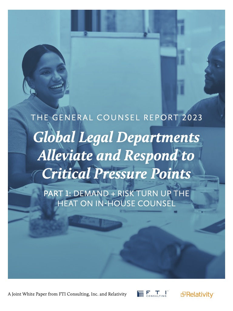 The General Counsel Report 2023, Part 1 Released