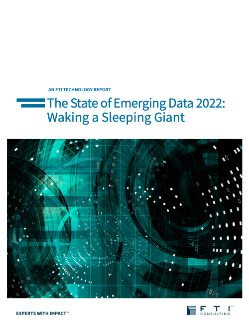 The State of Emerging Data 2022