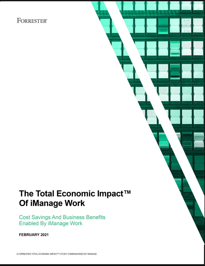 Forrester TEI Study: Building a Business Case For Modern Document Management