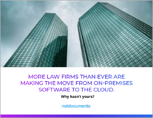 Why Law Firms Are Moving to the Cloud
